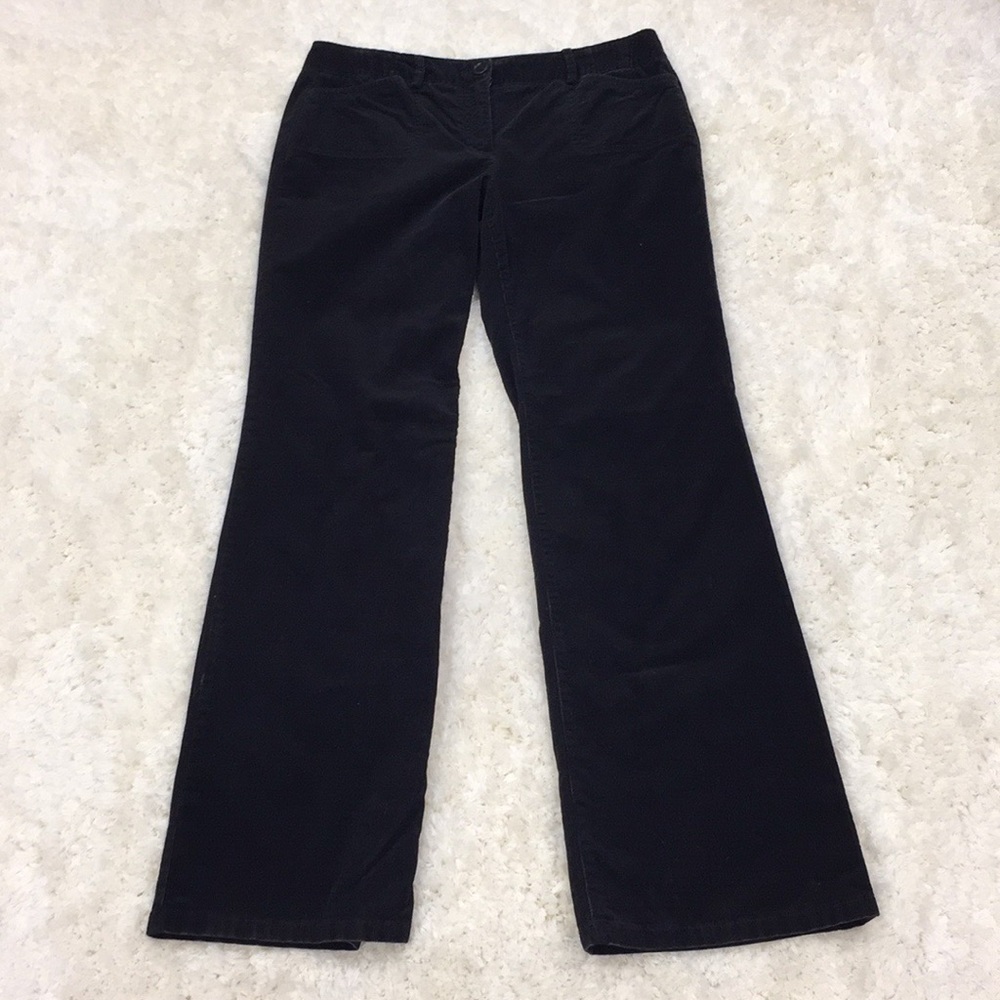 Ann Taylor Black Corduroy Pants, Size 6 🖤